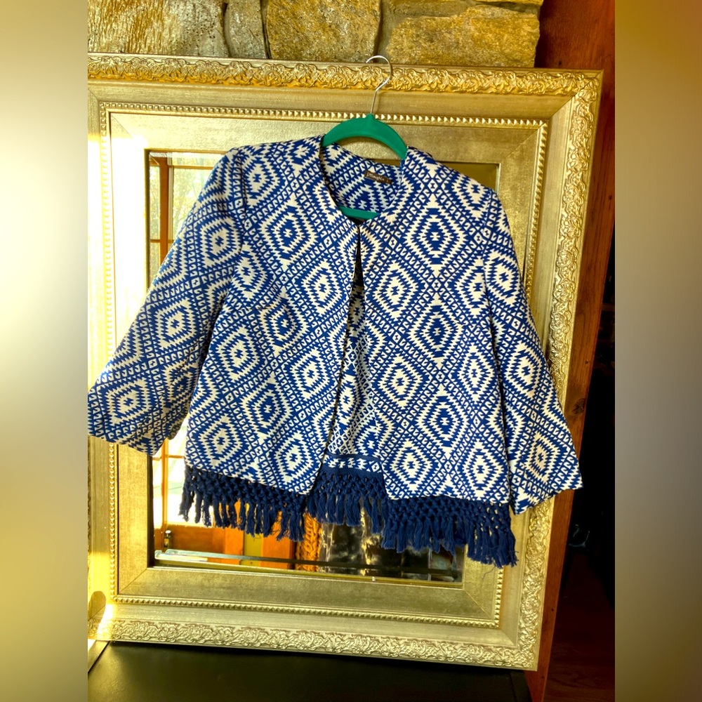 Blue J McLaughlin L Fringe Jacket
